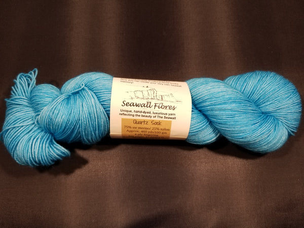 Quartz Sock Yarn - Blue Topaz