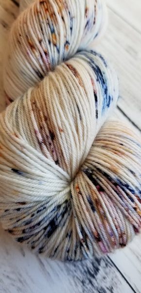 Quartz Sock - Speckled Blue Thunderegg