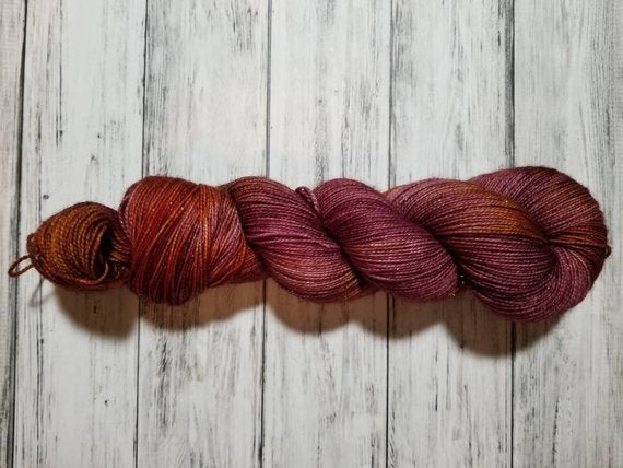 Mica Sparkle Fingering Yarn - Sphalerite