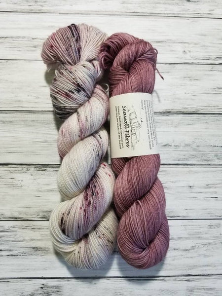 Mica Sparkle Sock Yarn - Rubellite