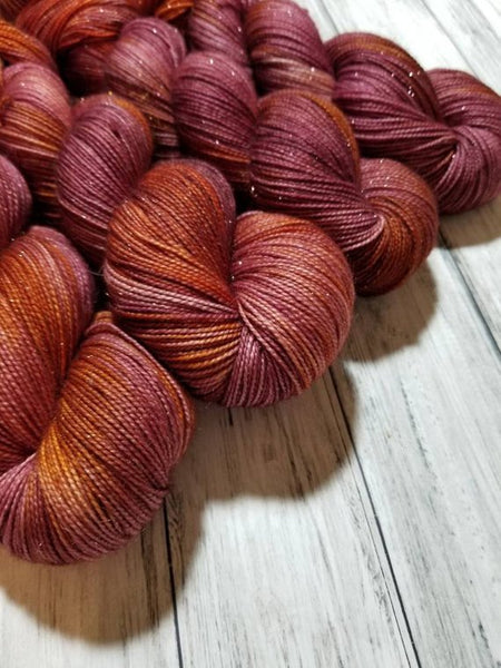 Mica Sparkle Fingering Yarn - Sphalerite