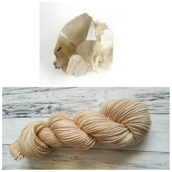 Metamorphic Worsted Weight Yarn - Smokey Quartz