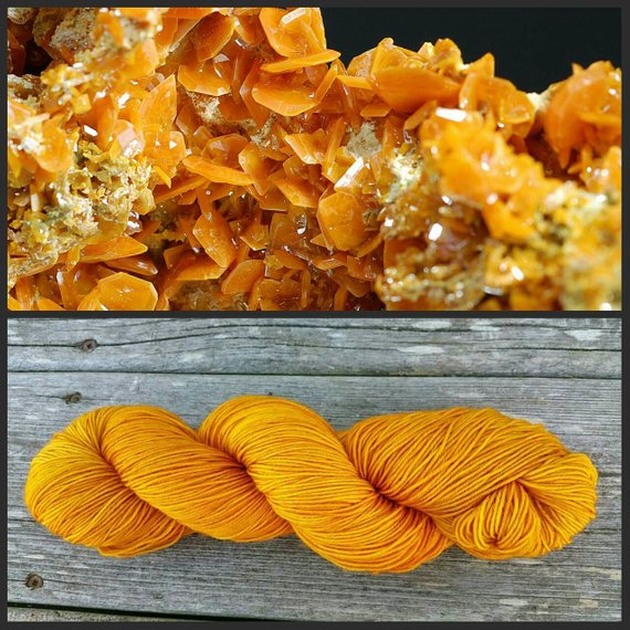 Quartz Sock Yarn - Wulfenite