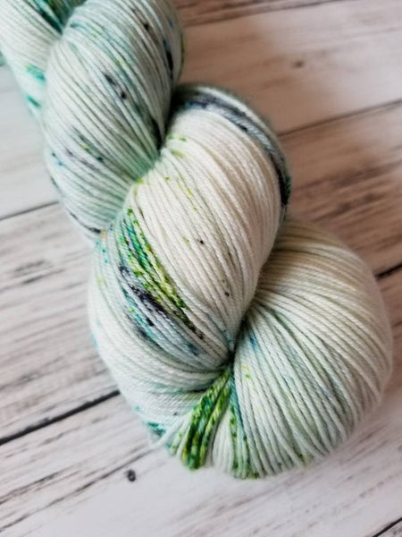 Quartz Sock Yarn - Speckled Ocean Jasper