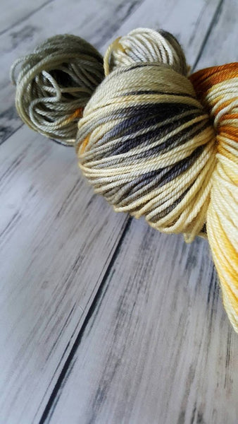 Quartz Sock Yarn - Tiger's Eye