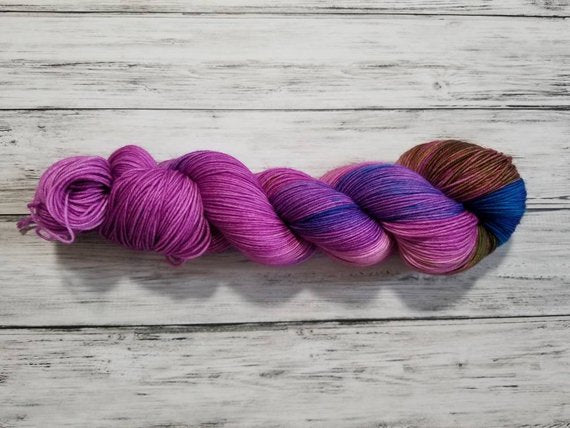 Quartz Sock Yarn - Pink Chaos