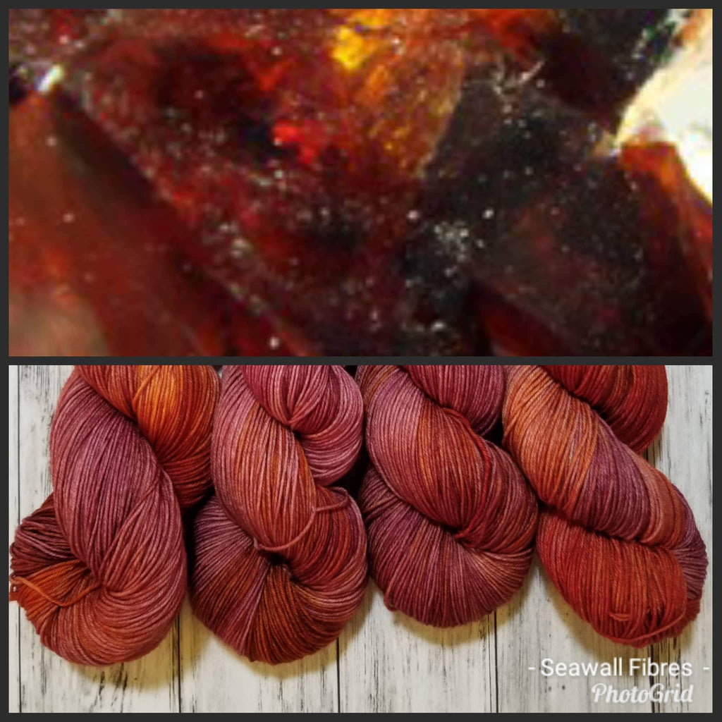 Metamorphic Worsted Weight Yarn - Sphalerite