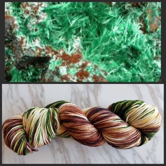 Metamorphic Worsted Weight Yarn - Brochantite