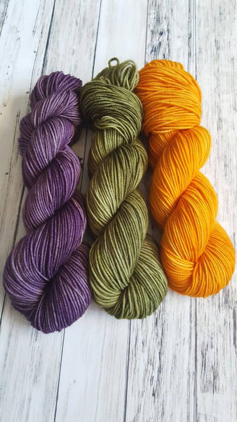 Metamorphic Worsted Weight Yarn - Lichen