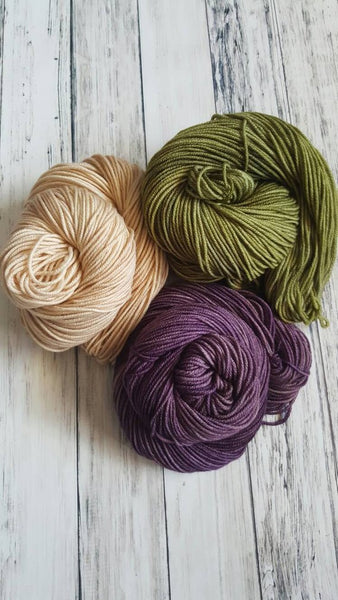 Metamorphic Worsted Weight Yarn - Lichen